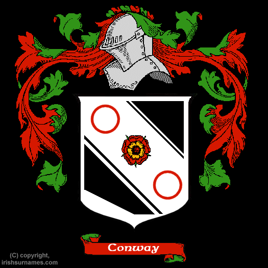 Conway Coat of Arms, Family Crest - Click here to view