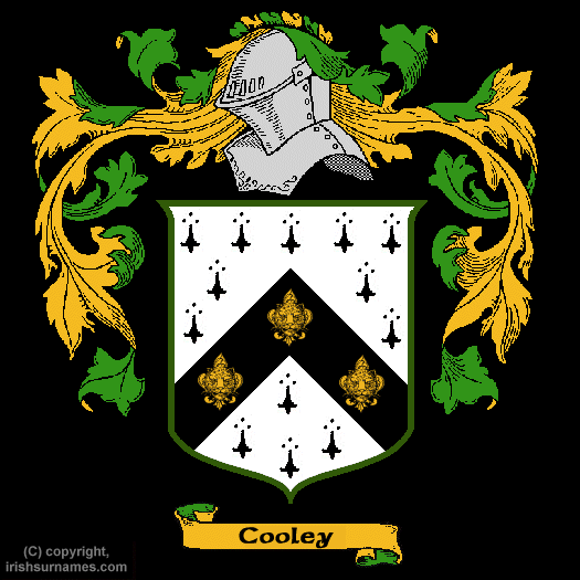 Cooley Coat of Arms, Family Crest - Click here to view