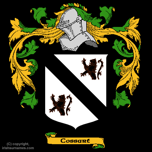 Cossart Family Crest, Click Here to get Bargain Cossart Coat of Arms Gifts