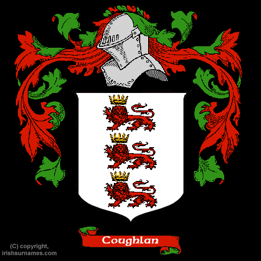 Coughlan Coat of Arms, Family Crest - Click here to view