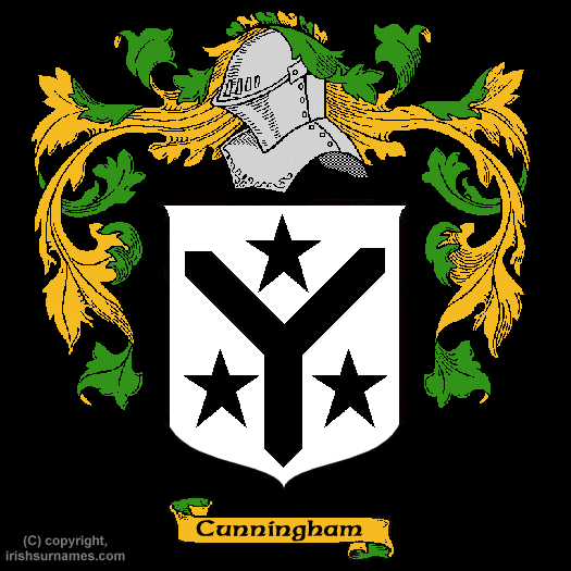 Cunningham Coat of Arms, Family Crest - Click here to view