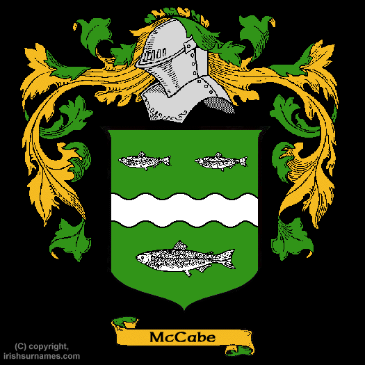 McCabe / Coat of Arms, Family Crest - Click here to view