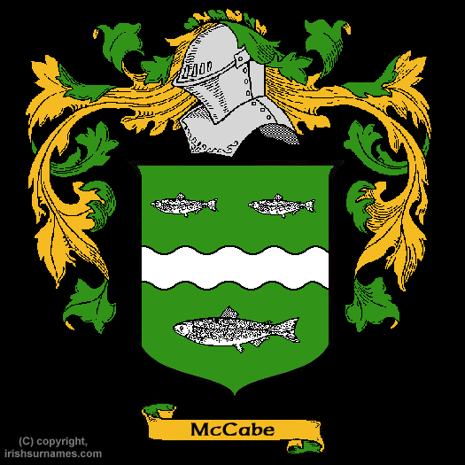 McCabe Coat of Arms - Click here to view