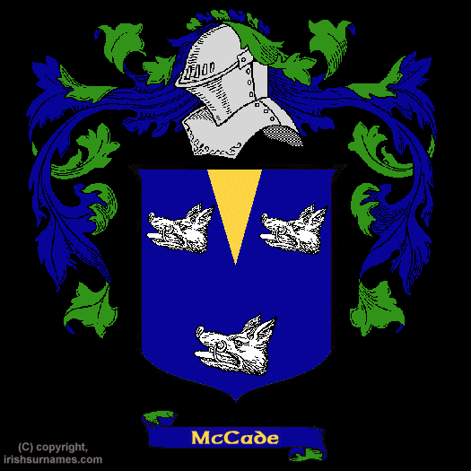 McCade Coat of Arms, Family Crest - Free Image to View - McCade Name ...