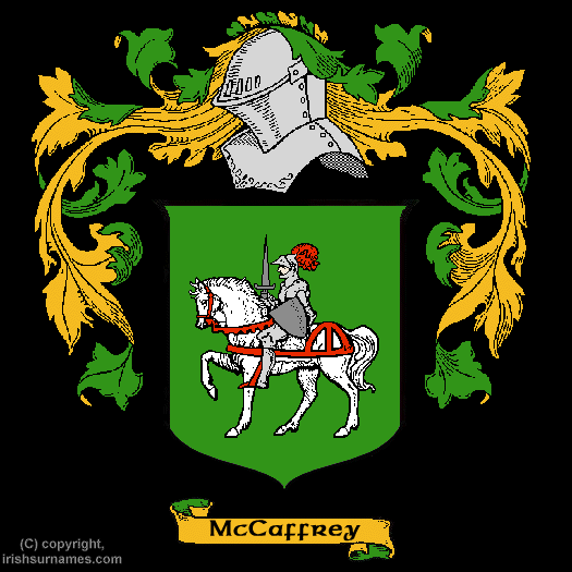 McCaffrey Family Crest, Click Here to get Bargain McCaffrey Coat of Arms Gifts