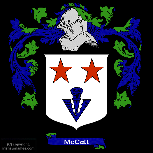 Mccall Coat of Arms, Family Crest - Click here to view