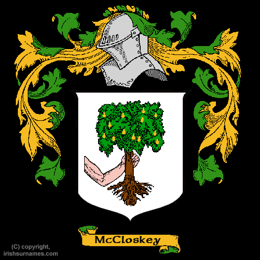 Mccloskey Family Crest, Click Here to get Bargain Mccloskey Coat of Arms Gifts