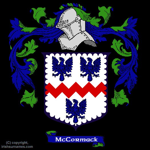 Mccormack / Coat of Arms, Family Crest - Click here to view