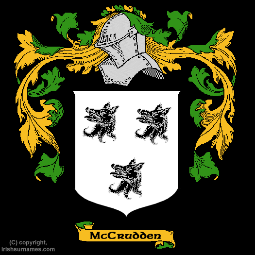 McCrudden Family Crest, Click Here to get Bargain McCrudden Coat of Arms Gifts