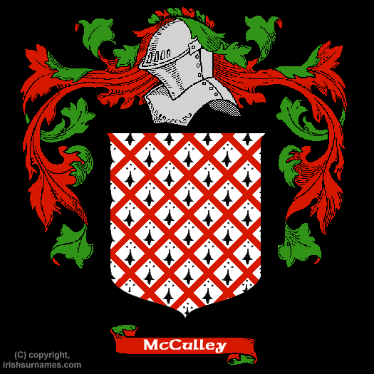 Mcculley Coat of Arms, Family Crest - Click here to view