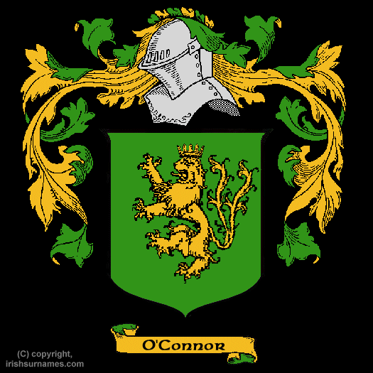 O'Connor(Kerry) Coat of Arms, Family Crest - Click here to view