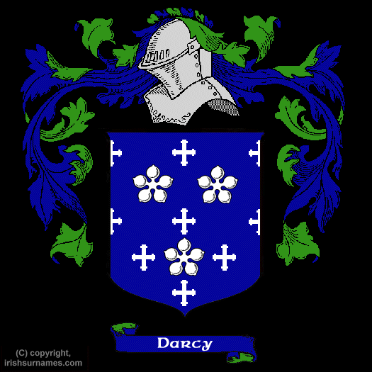Darcy / Coat of Arms, Family Crest - Click here to view