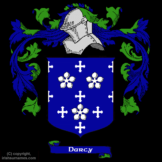 Darcy Coat of Arms, Family Crest - Click here to view