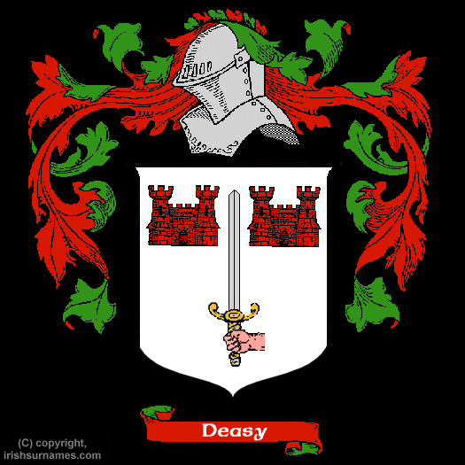 Deasy / Coat of Arms, Family Crest - Click here to view