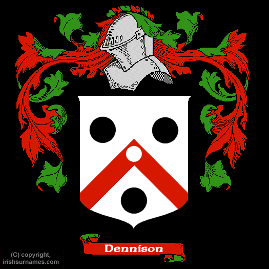 Dennison Coat of Arms, Family Crest - Free Image to View - Dennison ...