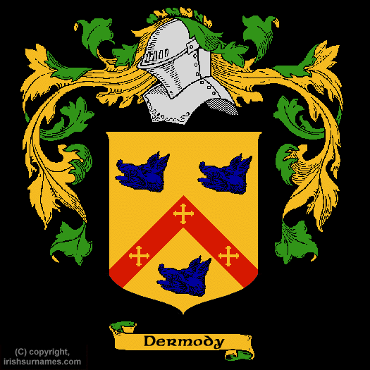 Dermody Family Crest, Click Here to get Bargain Dermody Coat of Arms Gifts