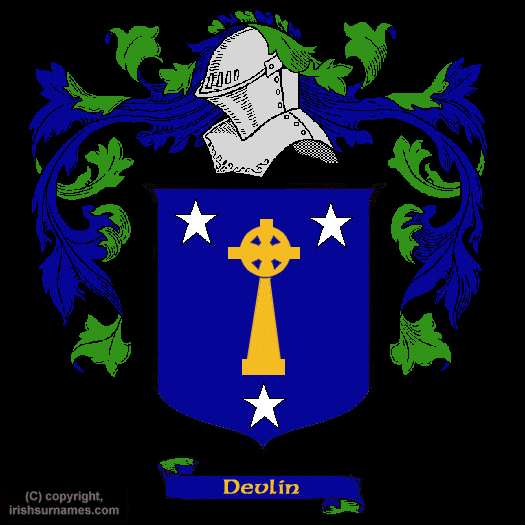 Devlin Coat of Arms, Family Crest - Click here to view