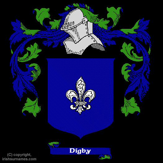 Digby Family Crest, Click Here to get Bargain Digby Coat of Arms Gifts