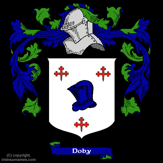 Doby Coat of Arms, Family Crest - Click here to view
