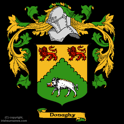 Donaghy Coat of Arms, Family Crest - Click here to view