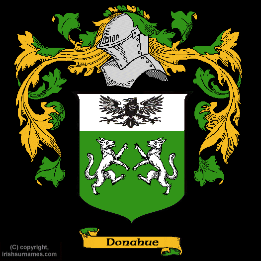 Donahue Coat of Arms, Family Crest - Click here to view