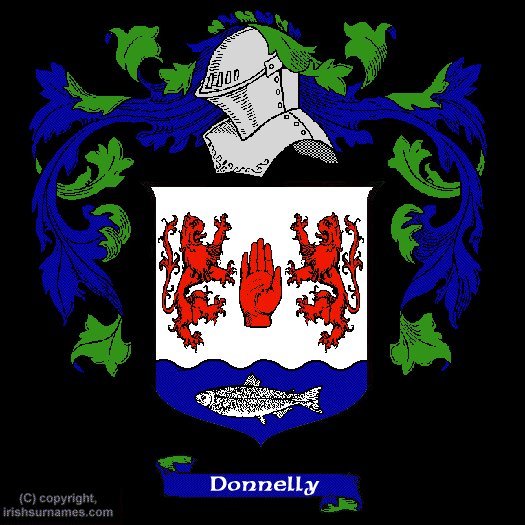 Donnelly Coat of Arms, Family Crest - Click here to view