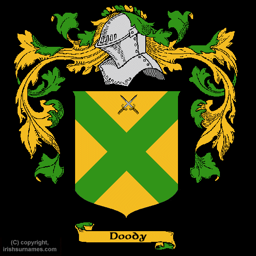 Doody Family Crest, Click Here to get Bargain Doody Coat of Arms Gifts