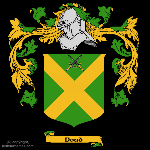 Doud Coat of Arms, Family Crest - Click here to view