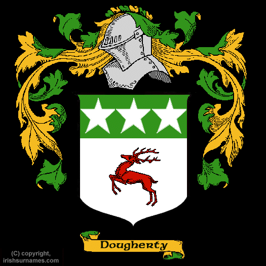 Dougherty Coat of Arms, Family Crest - Click here to view