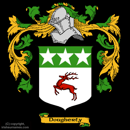 Dougherty Family Crest, Click Here to get Bargain Dougherty Coat of Arms Gifts