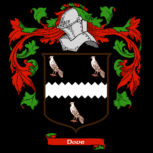 Dove Coat of Arms, Family Crest - Click here to view