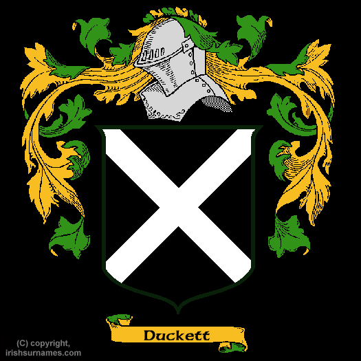 Duckett Coat of Arms, Family Crest - Click here to view