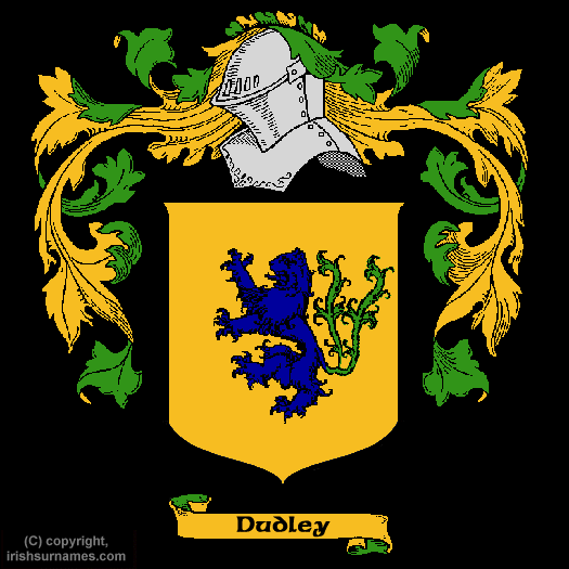 Dudley Family Crest, Click Here to get Bargain Dudley Coat of Arms Gifts