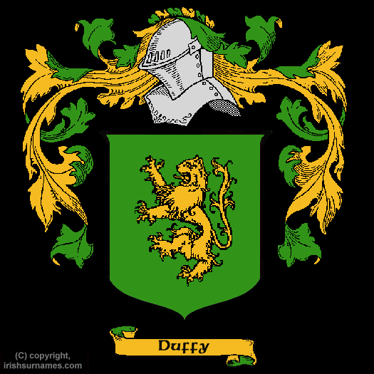 Duffy Coat of Arms, Family Crest - Free Image to View - Duffy Name Origin  History and Meaning of Symbols