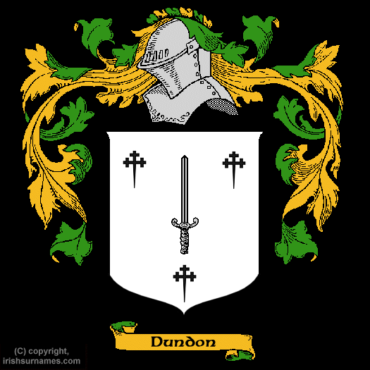 Dundon Family Crest, Click Here to get Bargain Dundon Coat of Arms Gifts