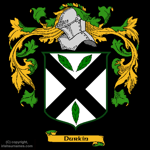 Durkin Coat of Arms - Click here to view