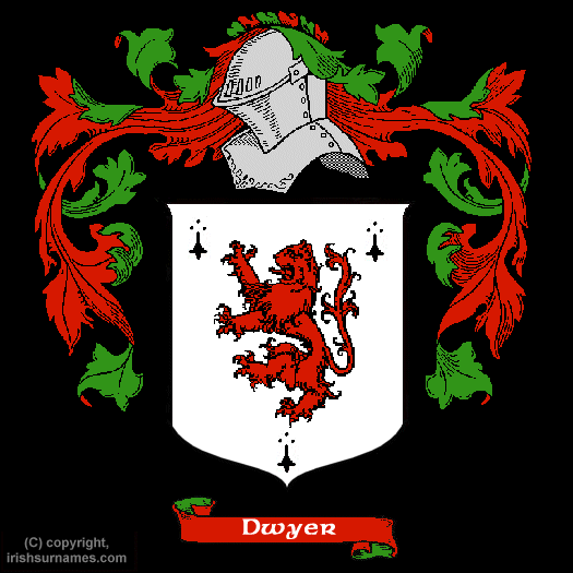 Dwyer Family Crest, Click Here to get Bargain Dwyer Coat of Arms Gifts