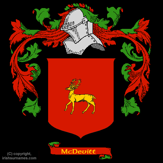 McDevitt Coat of Arms, Family Crest - Click here to view