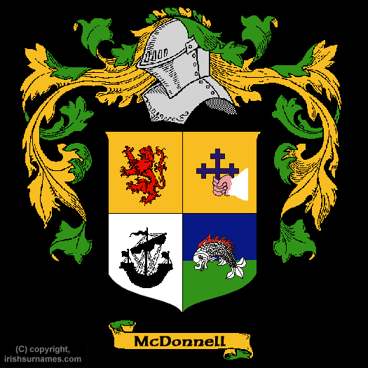 Mcdonnell Family Crest, Click Here to get Bargain Mcdonnell Coat of Arms Gifts