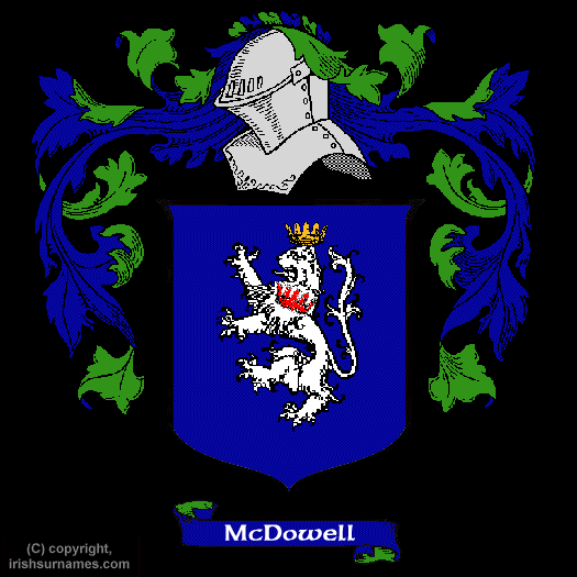 Mcdowell Coat of Arms, Family Crest - Click here to view