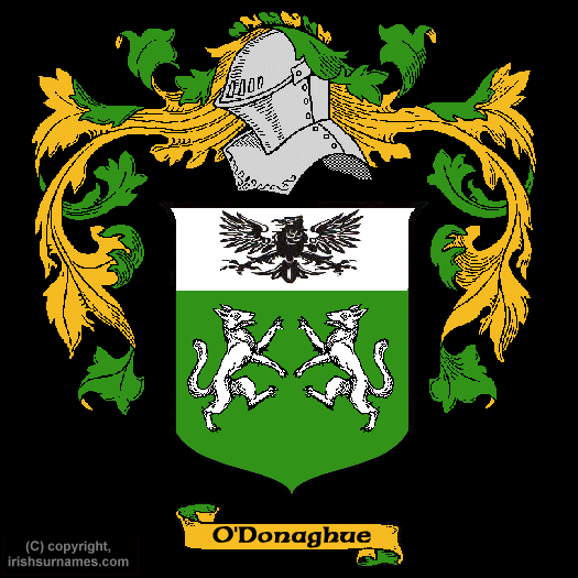 Odonaghue Coat of Arms, Family Crest - Click here to view