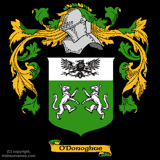 Odonoghue Coat of Arms, Family Crest - Click here to view