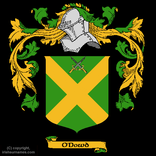 O'Dowd Family Crest, Click Here to get Bargain O'Dowd Coat of Arms Gifts