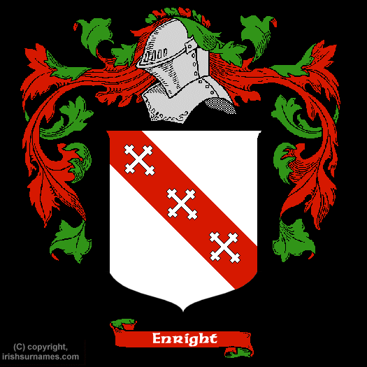 Enright Coat of Arms, Family Crest - Click here to view