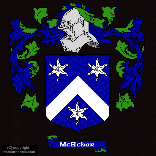 McElchar Family Crest, Click Here to get Bargain McElchar Coat of Arms Gifts