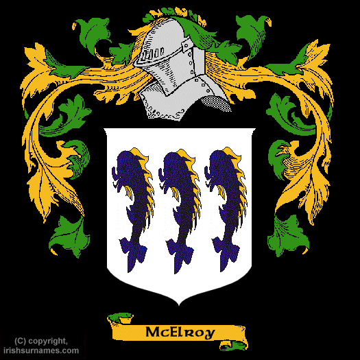 Mcelroy Coat of Arms, Family Crest - Click here to view