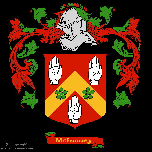 Mcenaney Coat of Arms, Family Crest - Click here to view