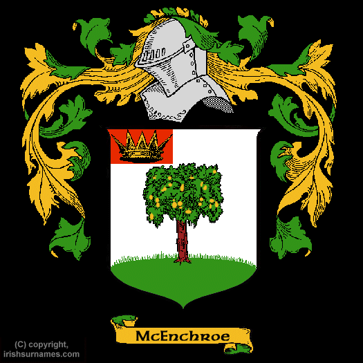 McEnchroe Family Crest, Click Here to get Bargain McEnchroe Coat of Arms Gifts