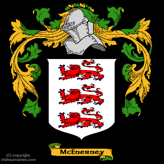 Mcenerney Coat of Arms, Family Crest - Click here to view