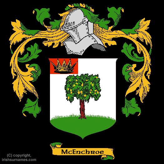 McEnroe Coat of Arms, Family Crest - Click here to view